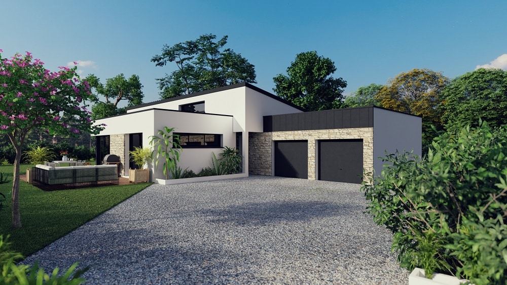 Maison cubique-3 ch-Vannes-Be Home