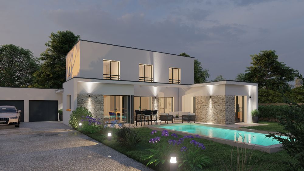 constructeur-maison-larmor-plage-vue-jardin-jour-be-home
